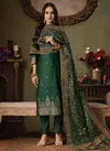 VIPUL Royal Weave Latest Exclusive Wear Jacquard silk with Swarovski work Salwar Suit Collection